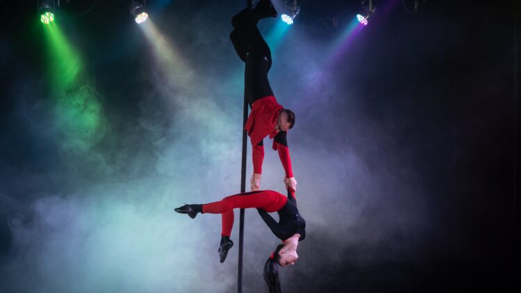 Flying Pole Duo by Contrast Circus Show
